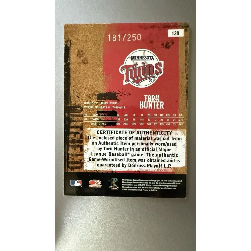 N/A 2005 donruss